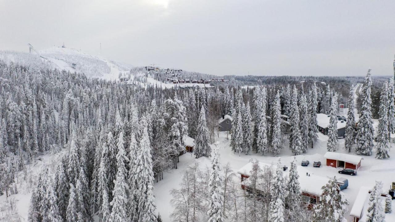 Chalets Ukkoherra 1 & 2 Rukatunturi Exterior foto